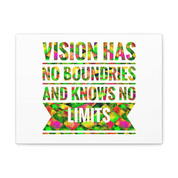 Inspirational Wall Art No Boundaries And No Limits Motivation Wall Decor for Hom